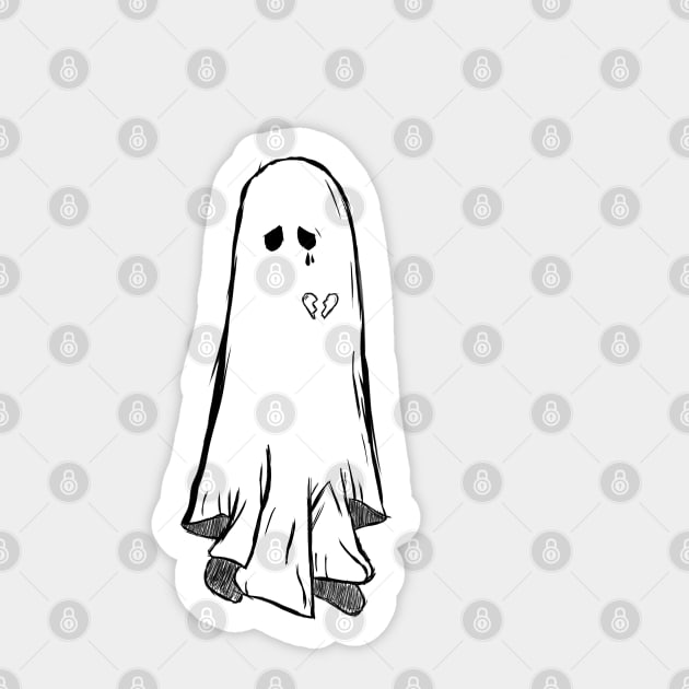 Ghost Boy Sticker by Veqz